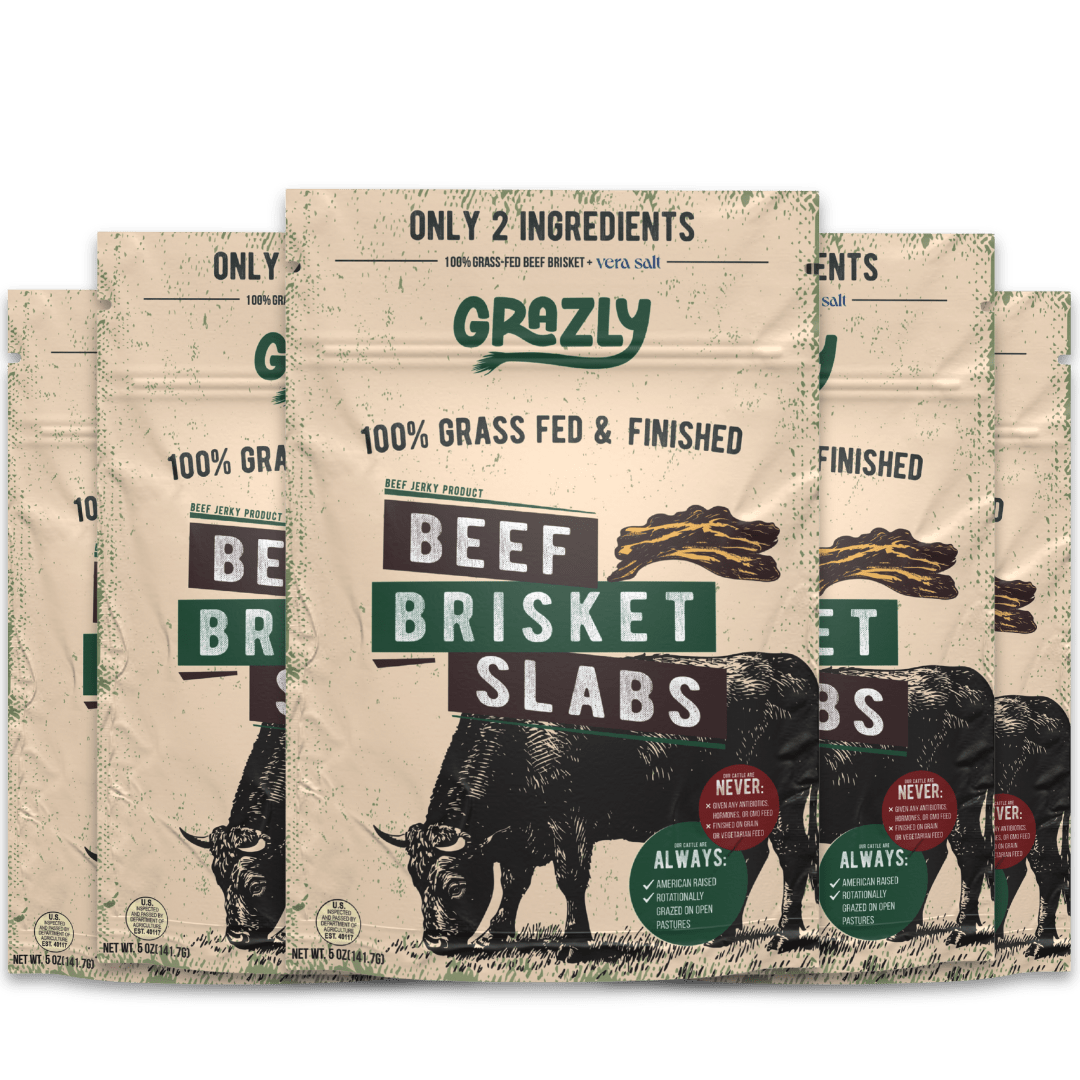 Beef Brisket Slabs - 100% Grass - Fed & Finished - Naturally Lathered Tallow Co.