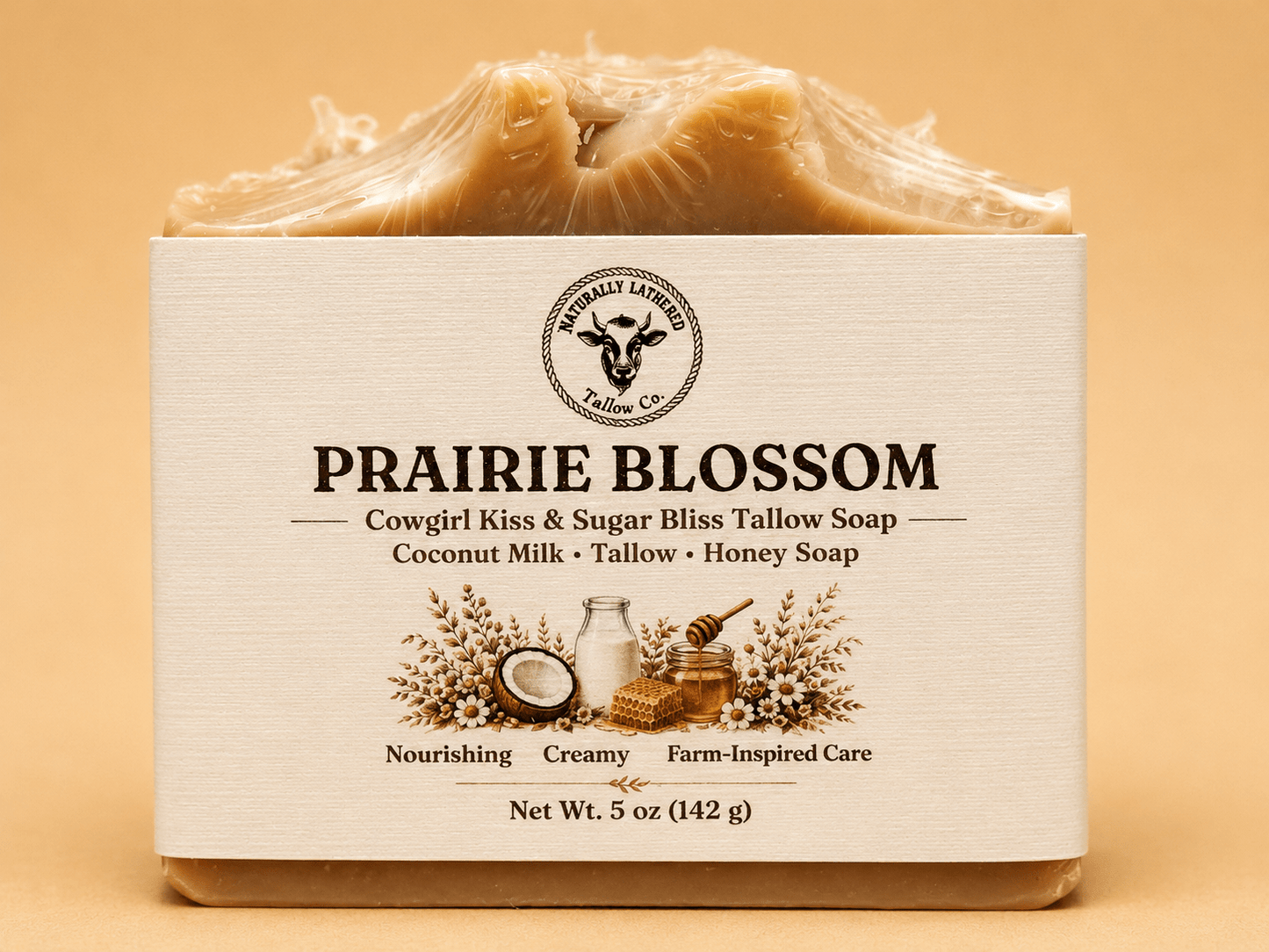 Prairie Blossom Bar Soap - Naturally Lathered Tallow Co.