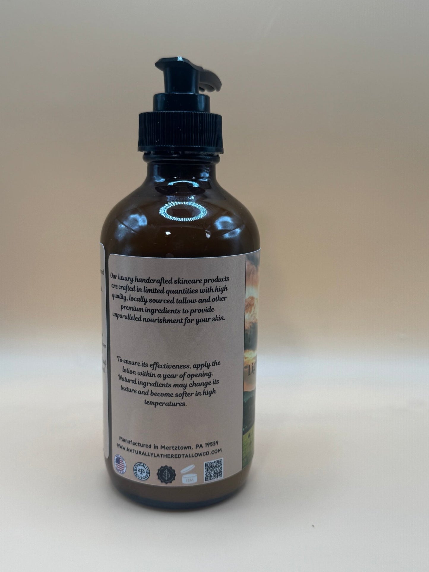 Sweet Honeysuckle Lightweight Tallow Lotion - Naturally Lathered Tallow Co.