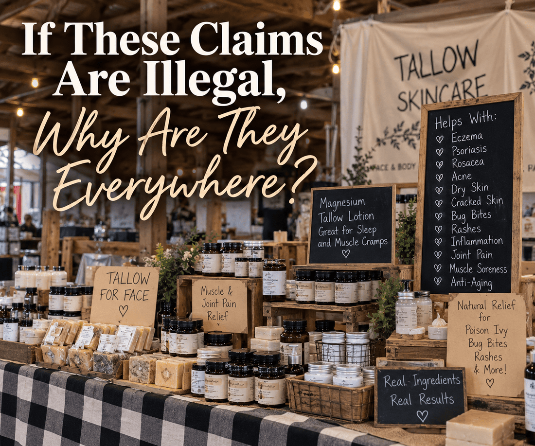 If These Claims Are Illegal, Why Are They Everywhere? - Naturally Lathered Tallow Co.