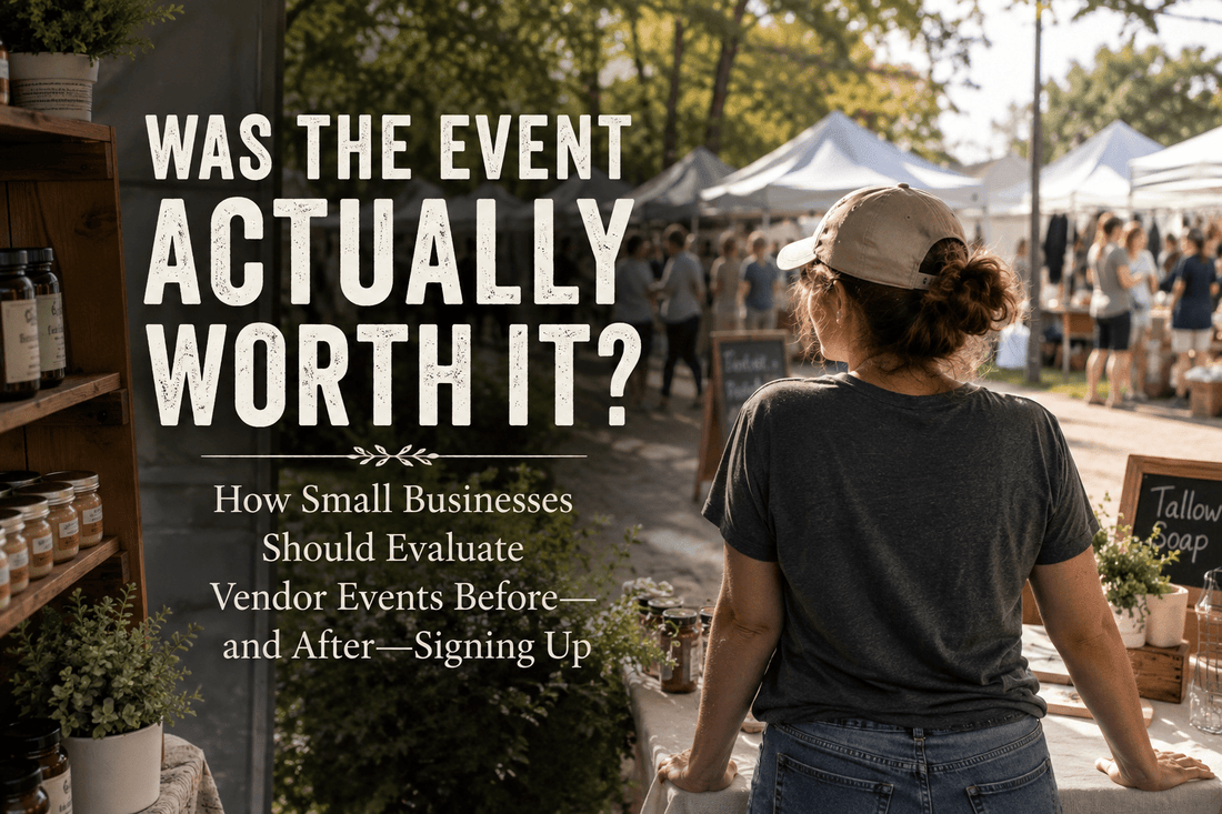Was the Event Actually Worth It? - Naturally Lathered Tallow Co.