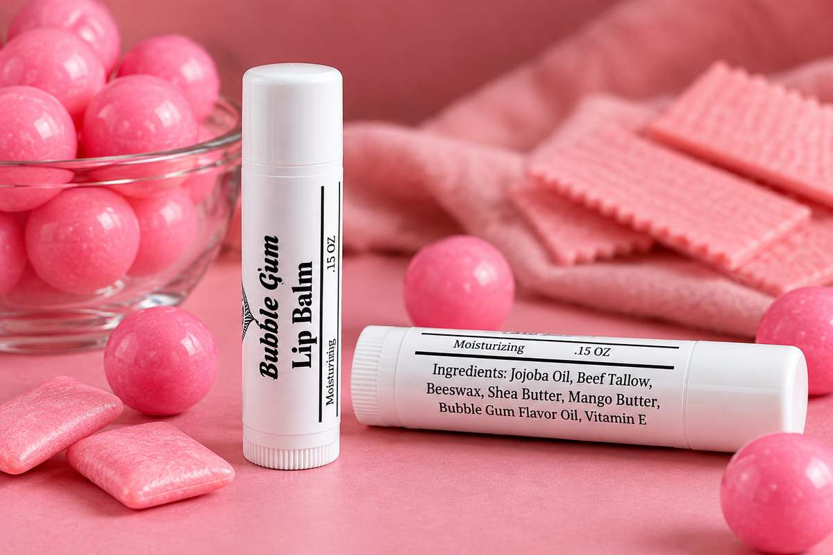Tallow Lip Balm | Handcrafted Moisturizing Lip Balm