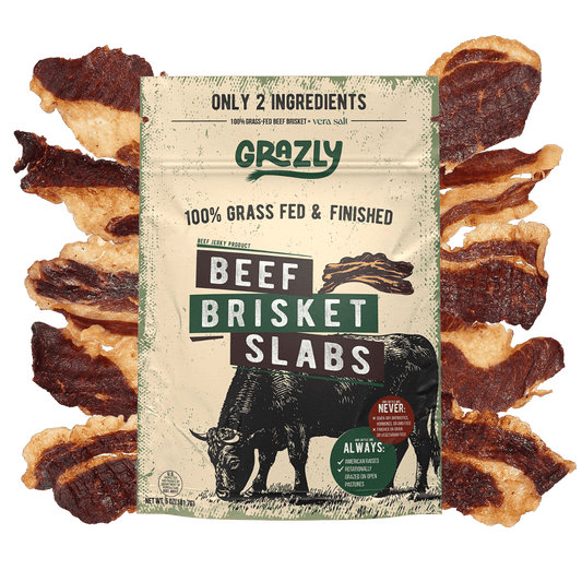 Beef Brisket Slabs - 100% Grass - Fed & Finished - Naturally Lathered Tallow Co.