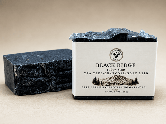 Black Ridge Tallow Soap - Naturally Lathered Tallow Co.