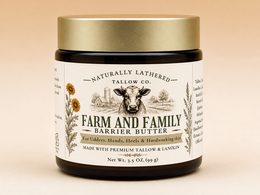 Farm & Family Barrier Butter - Naturally Lathered Tallow Co.