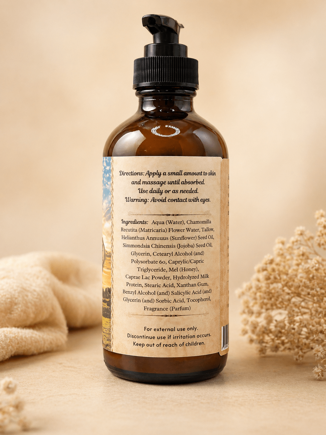 Golden Milk & Honey Skin Elixir - Naturally Lathered Tallow Co.