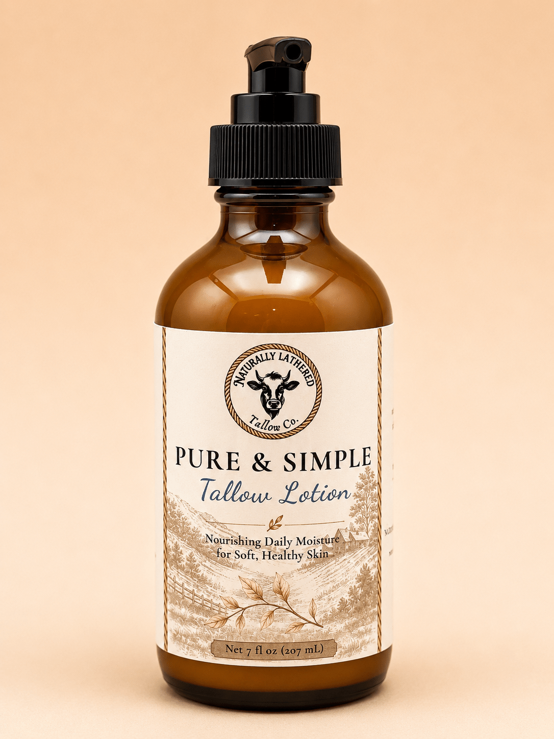 Lightweight Tallow Lotions - Naturally Lathered Tallow Co.