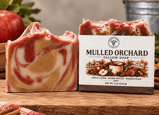 Mulled Orchard Tallow Soap - Naturally Lathered Tallow Co.