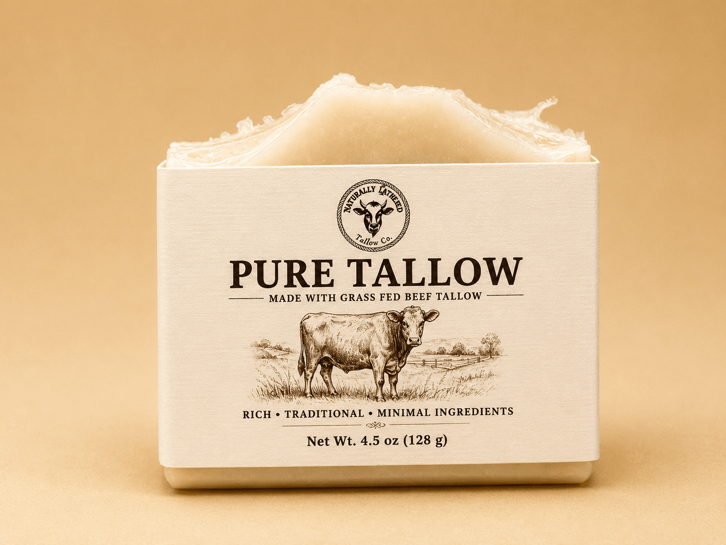 Pure Tallow Bar Soap - Naturally Lathered Tallow Co.
