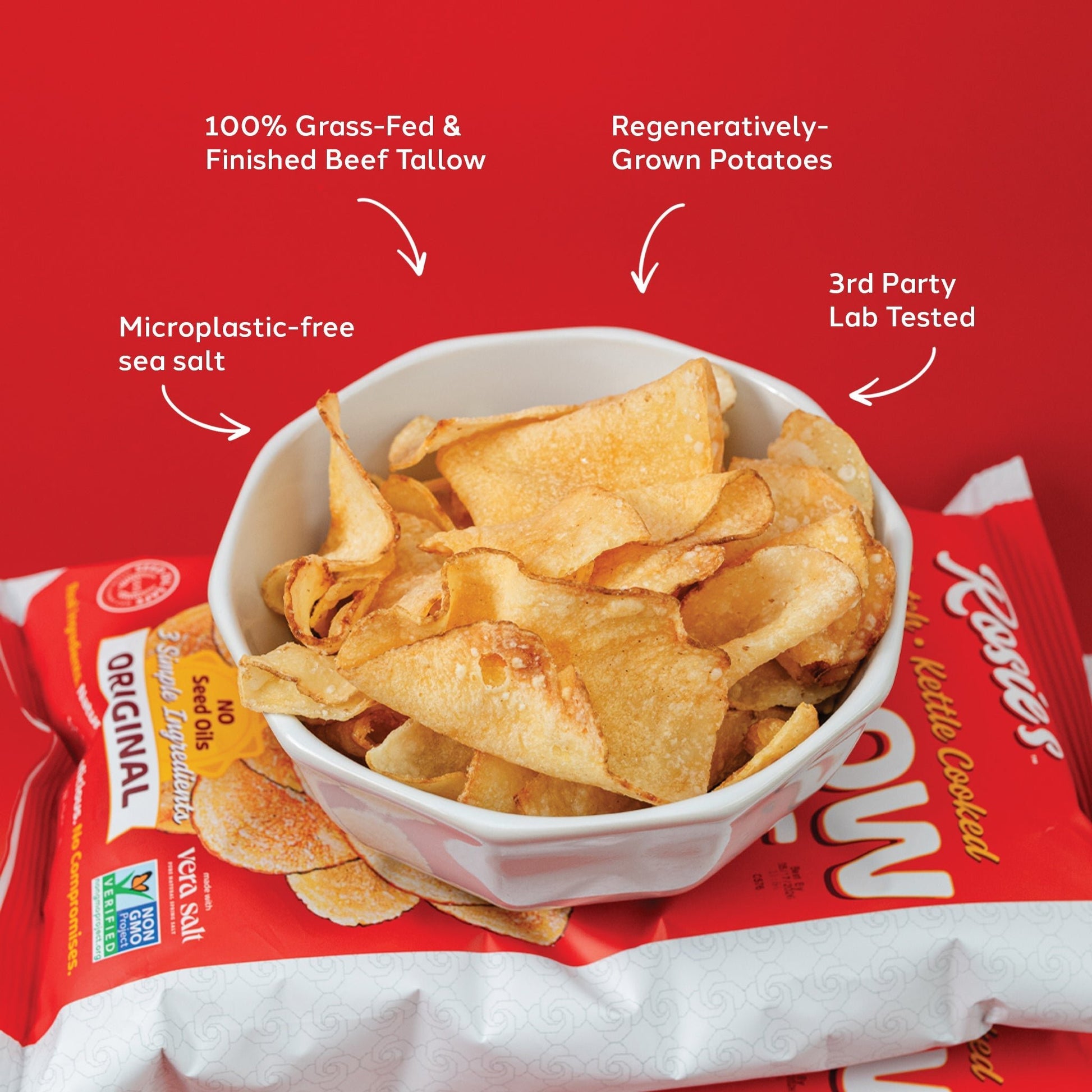 Rosie's Chips [2 - Pack] - Naturally Lathered Tallow Co.
