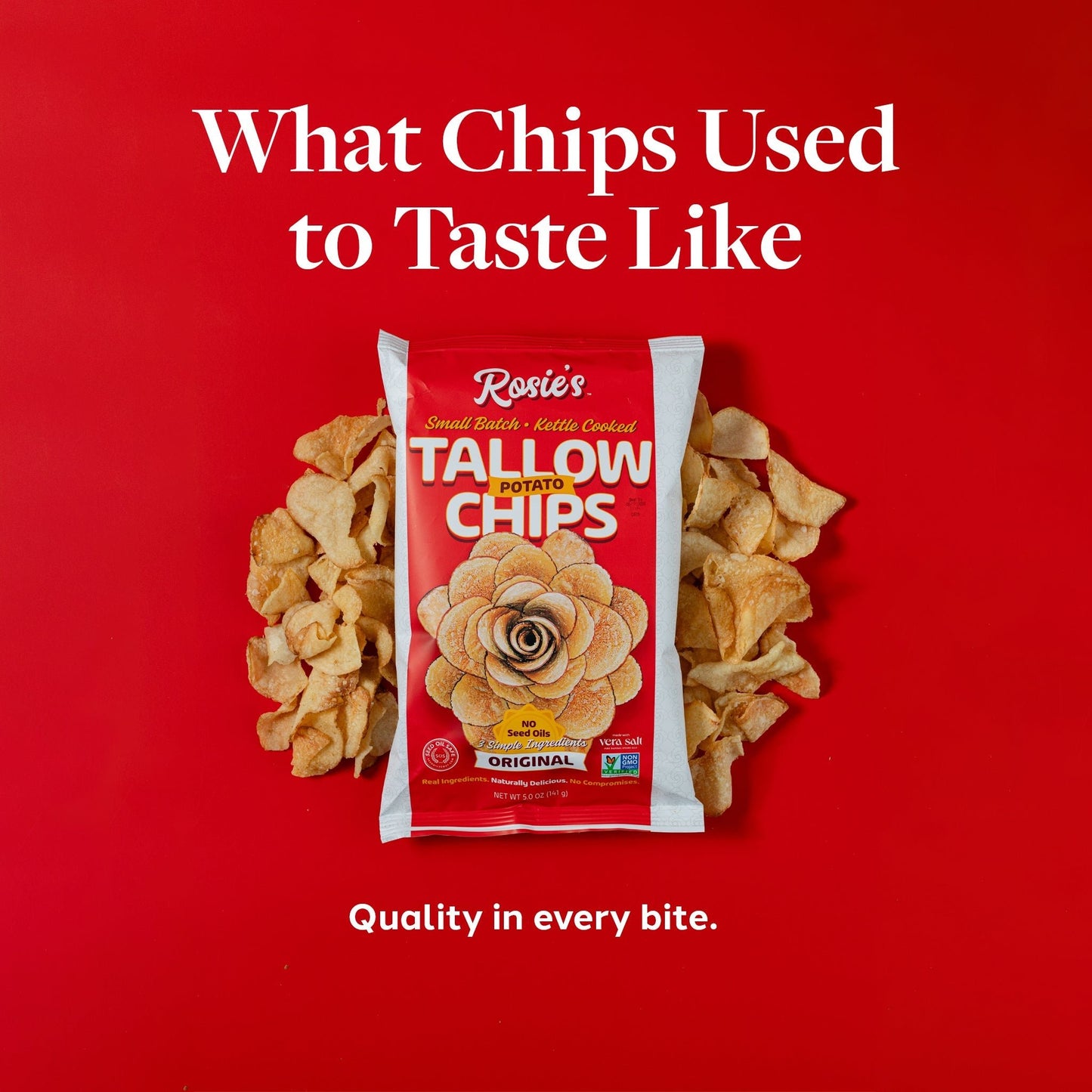 Rosie's Chips [2 - Pack] - Naturally Lathered Tallow Co.