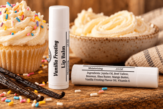 Tallow Lip Balm | Handcrafted Moisturizing Lip Balm - Naturally Lathered Tallow Co.