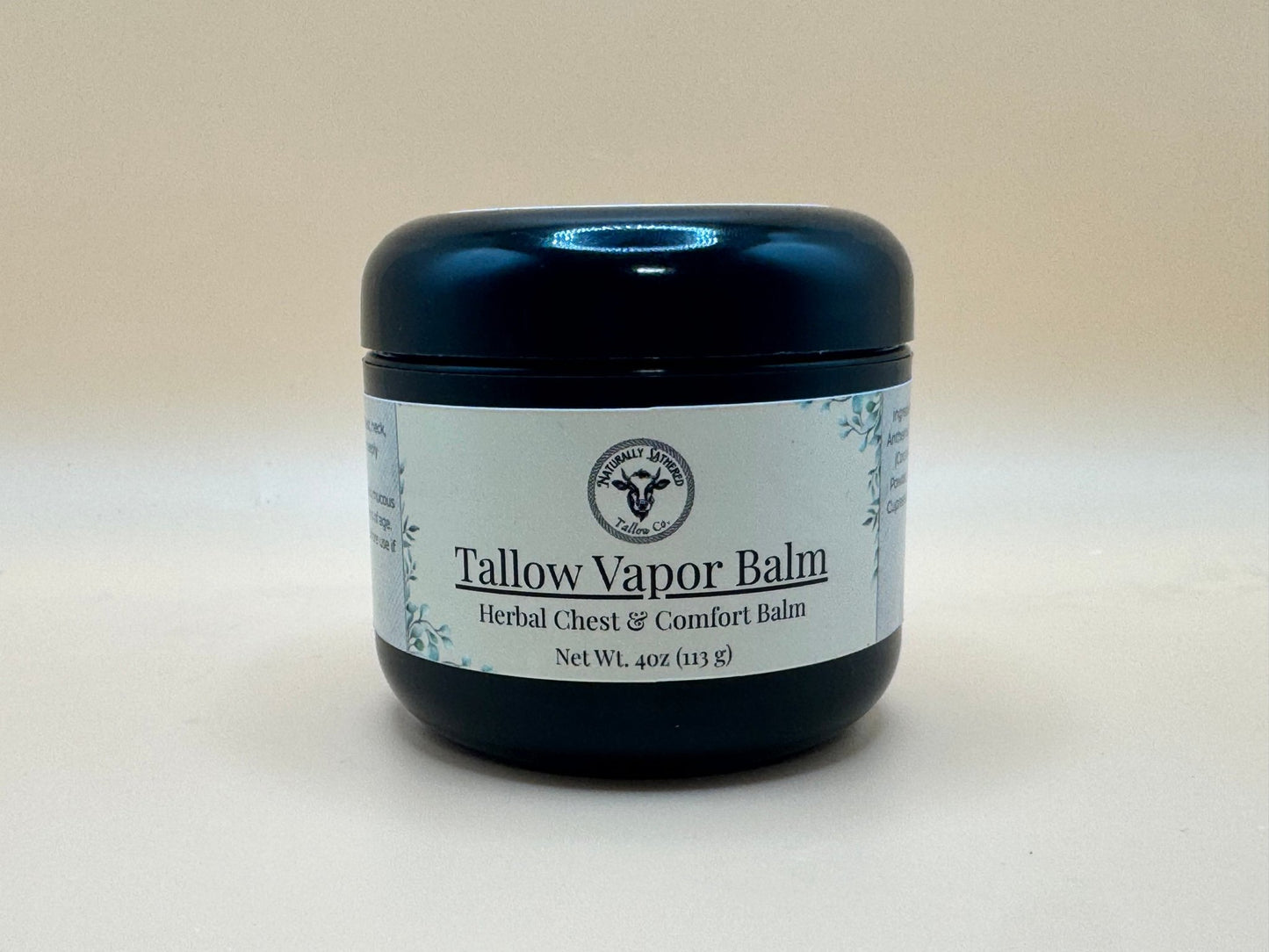 Tallow Vapor Balm - Naturally Lathered Tallow Co.
