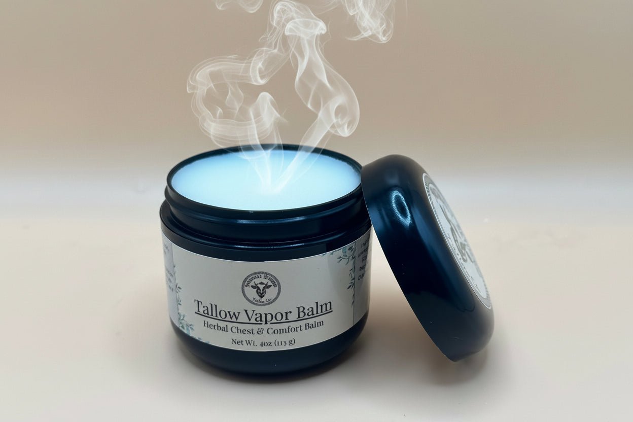 Tallow Vapor Balm - Naturally Lathered Tallow Co.