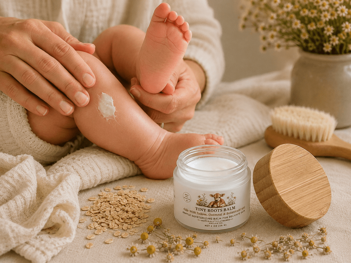 Tiny Roots Balm - Naturally Lathered Tallow Co.